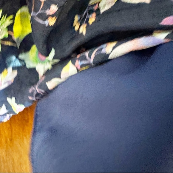 Tanya Taylor Women’s Cosette Garden Print Silk Floral Asymmetrical Midi Dress 6 - Picture 13 of 16